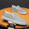 Casual Shoes Classic Men Canvas Espadrilles Summer Breathable Mens Loafers Comfortable Lazy Boat Driving For