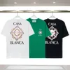 Polo Casa Blanca Mens T-shirt Summer Nouveau T-shirt à manches courtes en vrac 54C7