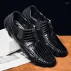 Casual Shoes Luxury Lefu Black Brown Mens Stor storlek äkta läder Mäns bekväma mjuka sulbönor bläckfiskkörning