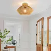 Lampka sufitowa lampa do salonu kuchenne oprawy oświetleniowe wiszące do montowania spłukiwane metalowy balkon