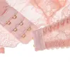 Il reggiseno di pizzo della biancheria intima sexy delle nuove donne imposta la biancheria da 4 pezzi