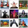 Other Sporting Goods Customized Halloween decorations inflatable Scarey balloon models Knife arch pumpkin stay puft with blower on sale