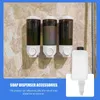 Vloeibare zeep dispenser handmatige handaccessoires haarconditioner container vervangingsfles