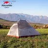 Tält och skydd NatureHike Cloud Up 1 2 3 Person Tält Ultralight 20D Camping Tält Vattentät utomhusvandring Tält Ryggsäck Bicycle Tent24327