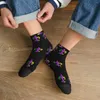 Men's Socks Fleur De Lis Flower Florence Ankle Male Mens Women Summer Stockings Polyester