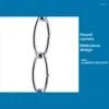 Hangers Space Saving Clothes Hanger Chain Stainless Steel Closet Metal Cascading Multi-port Ring With Hook