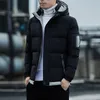 Hommes 2023 Veste d'hiver décontractée épaisse chaude coupe-vent vêtements d'extérieur à capuche Parkas manteau a1z0 #