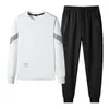 Men's Tracksuits Spring 2024 Casual Sports Sweater Set Young And Middle-aged Loose Fashion Round Collar Men