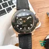 Pena Sea Stalker Series Imported 2555 Fully Automatic Mechanical Movement Metal Glass Super Luminous Watch