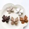 Hair Accessories Girls Cute Butterfly Clips For Kids Handmade Leather Hairpins Hairgripes Solid PU Baby Gift Set