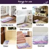 Carpets Light Luxury Geometry Kitchen Floor Mat Bathroom Doormat Quick Drying Bedroom Carpet Simple Household Balcony Cloakroom Area Rug