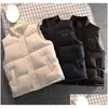 Mens Vests Designer Vest Down Cotton Womens Winter Warm Light Casual Jacket Hoodie Matchande 5xests Drop Delivery Apparel Clothing Oute OT8DU