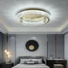 Plafondverlichting Luxe gang Kristal Led Nordic Gold Binnenverlichting voor woonkamer Slaapkamer