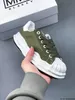 Projektant MMY Canvas Buty Maison Mihara Yasuhiro Blakey OG Sole Canvas Low Czarne Białe Sneakers Luksusowe niskie trener Biała gruba gumowa podeszwa środkowa