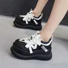 Thick soled dad versatile for women 2024 new spring fashion trend sponge cake casual small stature height increase children