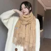 Schals Winter Plaid Schal Pashmina Warm Weich Lange Fransen Verdickt Elegante Kaschmir Schals Frauen