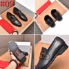 Trend 39Model British Mens Dress Shoes Loafers Luxury äkta läderdesigner sommar Ny vit bröllopsföretag Social Man