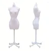 Hängare Portable Stand for Doll Display Fashion Clothes Gown Holder Bedroom Home Clothing Store skräddare