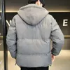 2022 New Winter Warm Thicken Jacket Men Casual Loose Windproof Hooded Parkas Jacket Men Fi Cmere High Quality Coat n3qi#