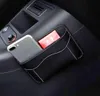 Car Storage Box PU Leather Car Pouch Bags Sticky Collecting Bag Car Key Cards Mobile Phone Organizer Auto Interior Accessories2515596