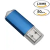 Usb Flash Drives 50Pcs/Lot 128Mb Drive High Speed Memory Stick Rec Pen Thumb Storage For Computer Laptop Tablet Drop Delivery Computer Otekt