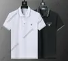 Diseñador de hombres Tee Polo camisas para hombre con estampado de letras polos de manga corta camisetas de algodón mujeres geometría impresa cuello vuelto camiseta clásica XXXL