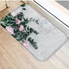 Halılar Çiçek Yaprak Anti-Slip Kapı Mat Mutfak Yatak Odası Giriş Posa Dikdörtgen Halı Kapalı Zemin Banyo Yıkanabilir Alfombra