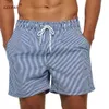Shorts esportivos masculinos de verão, roupa de banho para praia, calções de natação, surf, secagem rápida, calças casuais masculinas, plus size 24327