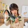 リアルのようなトカゲのぬいぐるみおもちゃ鮮やかなぬいぐるみのトカゲ爬虫類人形教育家庭装飾ぬいぐるみ