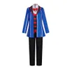 Costumi Anime Hazbin Hotel cosplay Vox Uniforme Cosplay uomini adulti Halloween Set completo