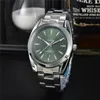 2024 NOVO Três pinos de seta Lumous Watch 42mm malha de aço inoxidável moda masculina relógios esporte quartzo cronógrafo casual negócios presentes masculinos relógio de pulso