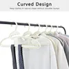 Hangers 20pcs Dry Wet Clothes Space-Saving Lightweight Organizer For Tank Tops Dress Bars Ties Belts