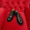 Véritables mocassins chaussures pour femmes classiques vintage à lacets chaussures en cuir pour femmes miroir qualité plate-forme chaussures mode luxe sculpté chaussures décontractées avec boîte