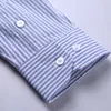 2022 Marke LG Sleeve Men Social Shirt Streetwear Casual Tasche Gestreifte Hemden Dr Mens Slim Regular Fit Kleidung Fis 906 98z5 #