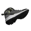 Sapatos de fitness botas de caminhada homens sapato de trekking ao ar livre tênis de pele quente escalada caça inverno borracha preta