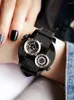 Armbanduhren Uhr Modetrend Neutraler Stil Großes Zifferblatt Damen Quarz Persönlichkeit
