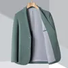 casual suit men's 2024 spring/summer new men's solid color trend small suit slim fit single suit jacket men's top c93d#