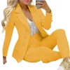 Womens Autumn Clothes Two Piece Set Female Coats and Pants Fashion Versatile Casual Long Sleeve Jacket Trousers Suit 240327