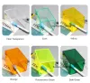 Bins Colorful Translucent Acrylic Display Box Cuboid for Desk/Home Decor,Lovely Gift,Make Up Tool,Jewelry,Candy,Pens Storage Case