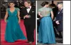 2019 Formell prom klänning designer afton klänningar sexiga sjöjungfru elegant mössa ärm spets knapp back teal long prom klänningar4575553