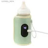 Baby Bottles# Portab Milk Bottle Warm Bag Box 20 Tp vel Infant Feeding Bottle Insulation Seven Heat Cap Travel Necessities L240327