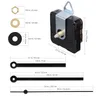 Acessórios de relógios 8 conjuntos de peças de reparo de relógio de movimento Kit mecanismos de movimentos de parede substituir quartzo