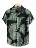 Camicia a maniche corte stampata digitale Fi da uomo 2024 Camicia stampata hawaiana da uomo E1dI #