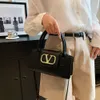 Diagonale tas Designer merk damestas Nieuwe eenvoudige en trendy schouderkrokodilpatroon onderarm Crossbody