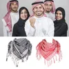 Шарфы Мусульманский арабский шарф Голова Шема Этнический арабский ДубайСаудовский шейный платок Дышащий головной убор в виде пустыни Куфия Хиджаб