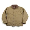 non STOCK Giacca da ponte Khaki N-1 Uniforme militare vintage USN per uomo N1 G5uW #