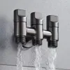 1InThreeOut Water Diversion Toilet Partner ThreeWay Faucet Angle Machine Multifunction Shunt 240314