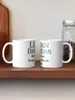 Kubki Lehman Brothers - Pracownik miesiąca kubek do kawy Ceramiczne kubki Kreatywne okulary estetyczne
