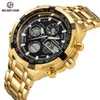 Reloj Hombre GOLDENHOUR Luxus Gold herren Uhr montre homme Automatische Uhr Sport Mann Armbanduhren Relogio Masculino338Y