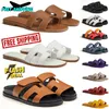 gratis verzending chypre sandaal vrouwen designer slides sandalen slippers bont shearling leer slide slipper luxe dames zomer sandaal claquette sandles